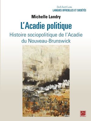cover image of L'Acadie politique